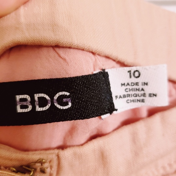 BDG Linen/Rayon Strapless Dress...10 - Picture 6 of 7